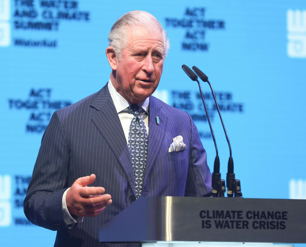 Prince Charles at WaterAid Water and Climate Event