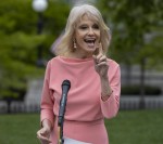 Senior Advisor Kellyanne Conway Addresses The Media Outside The White House