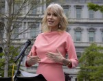 Senior Advisor Kellyanne Conway Addresses The Media Outside The White House