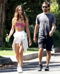 Tobey Maguire and Tatiana Dieteman get in a Afternoon Walk