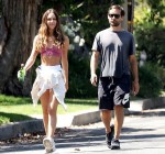 Tobey Maguire and Tatiana Dieteman get in a Afternoon Walk