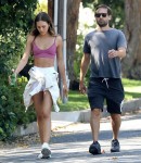 Tobey Maguire and Tatiana Dieteman get in a Afternoon Walk