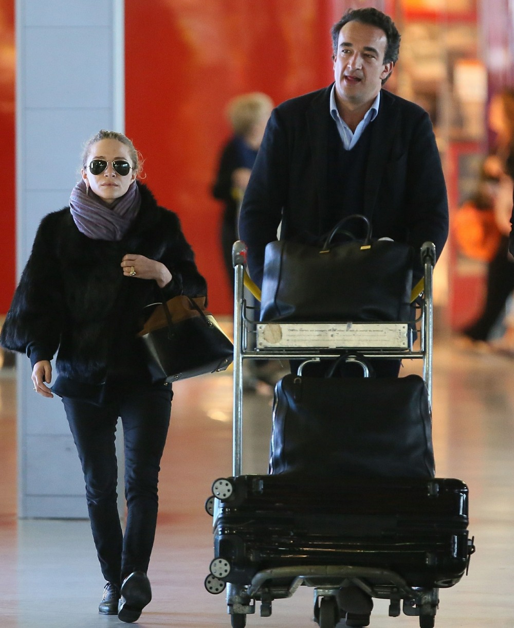 Mary-Kate Olsen Leaving Paris With Her Husband Olivier Sarkozy
