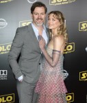 Jaime King, Kyle Newman attends The premiere of 'SOLO Star Wars' in Los Angeles