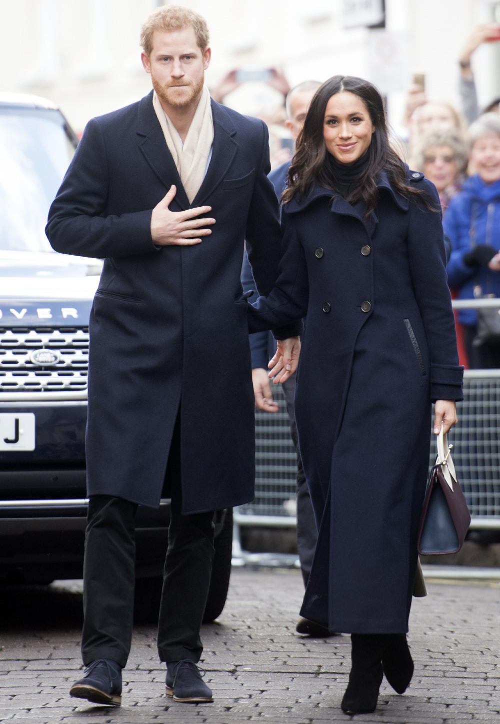 MEGHAN MARKLE AND PRINCE HARRY IN NOTTINGHAM TODAY01/12/201