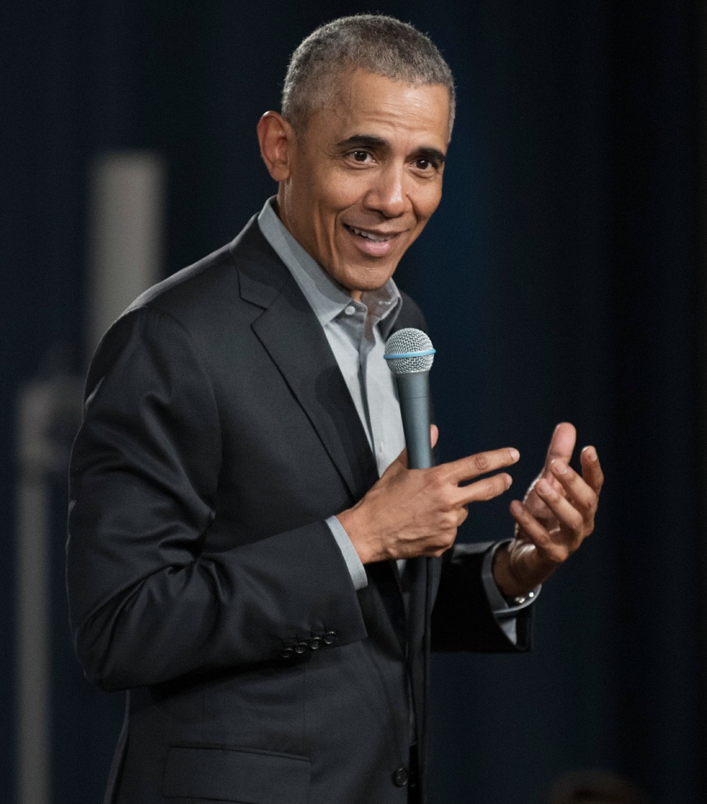 Former US President Barack Obama in Berlin