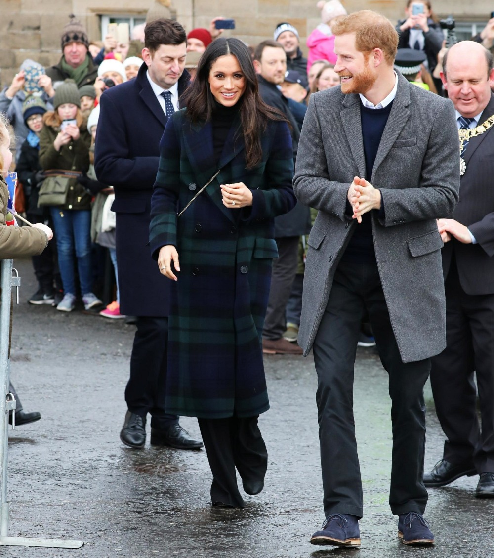Prince Harry and Ms. Meghan Markle visit Edinburgh