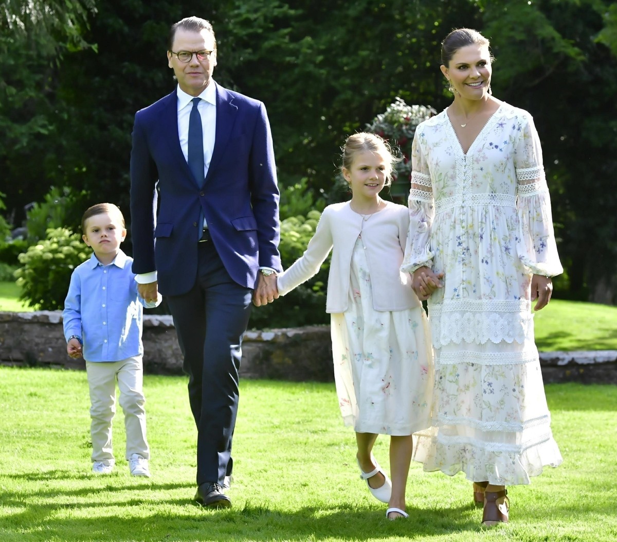 Crown Princess Victoria's birthday celebrations at Solliden Palace