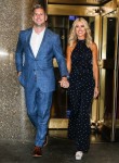 Christina El Moussa and boyfriend Ant Anstead leaving NBC Studios in NYC