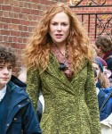 Nicole Kidman Looks incredible in red hair filming 'The Undoing'