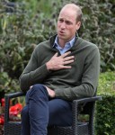 Prince William makes an official visit to Cave Hill Country Park