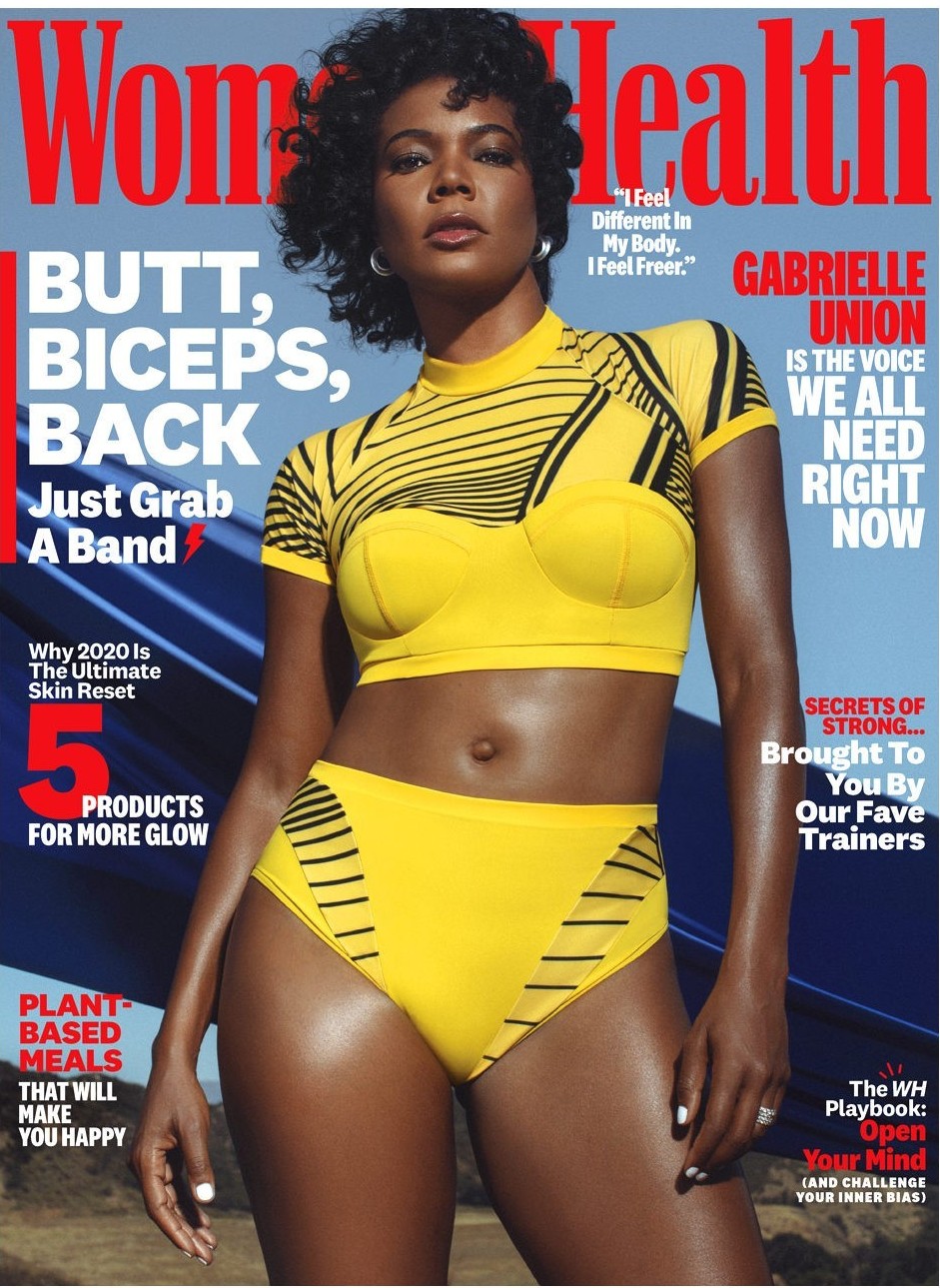 Gabrielle Union covers Women's Health