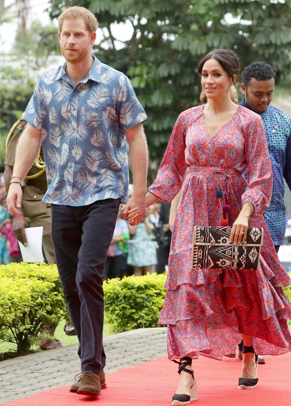 Prince Harry and Meghan Markle Visit University of the South Pacific
