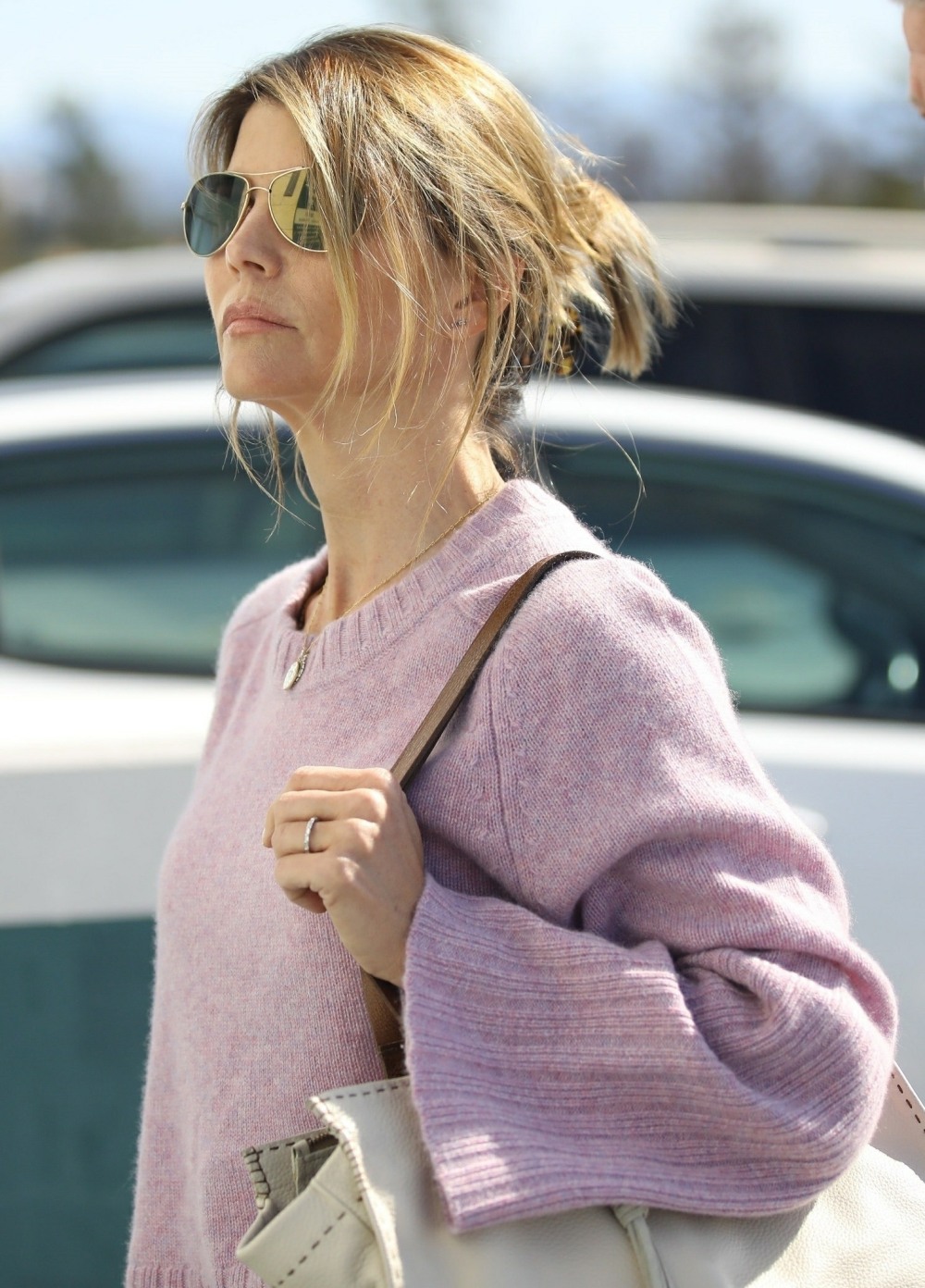 Lori Loughlin is seen out for an appointment