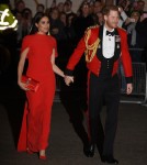 Prince Harry, The Duke of Sussex and Meghan, Duchess of Sussex arrives at The Mountbatten Festival of Music