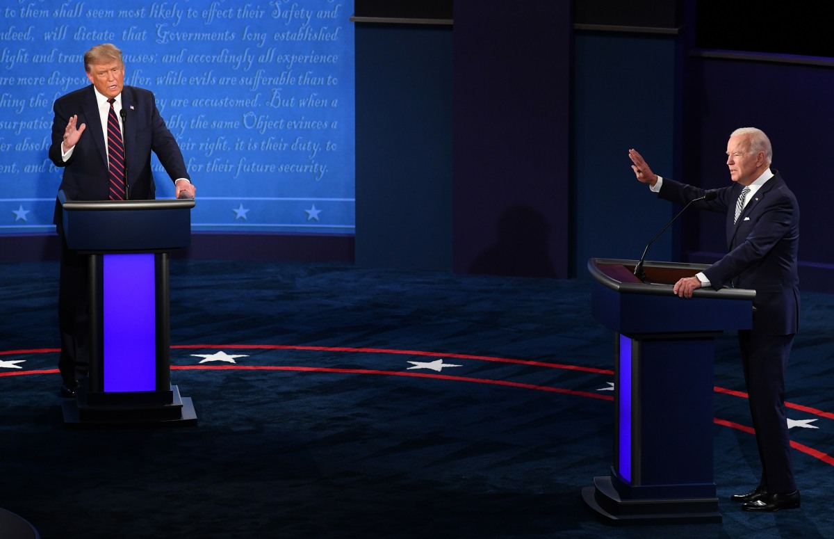 Trump and Biden Meet in First Presidential Debate