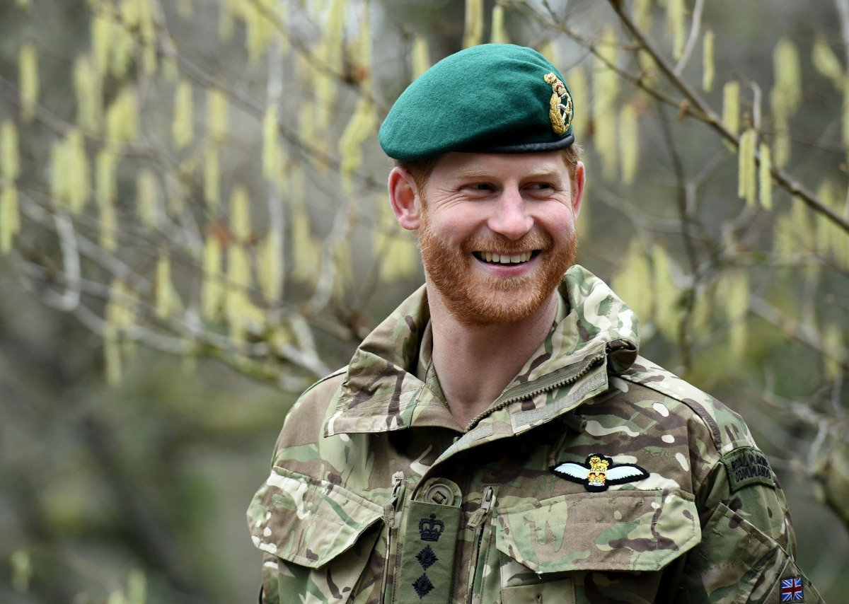 The Duke Of Sussex Carries Out Green Beret Presentation