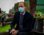 HRH Prince William the Duke of Cambridge, meets patients and staff and attends at a groundbreaking ceremony at The Royal Marsden in Surrey.