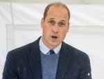 HRH Prince William the Duke of Cambridge, meets patients and staff and attends at a groundbreaking ceremony at The Royal Marsden in Surrey.