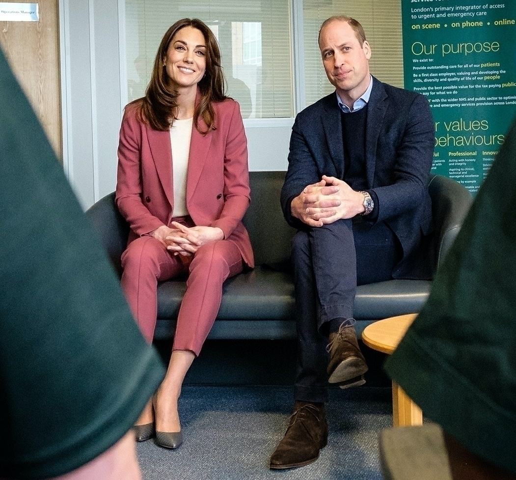 The Duke and Duchess of Cambridge visit the London Ambulance Service during the Coronavirus crisis!