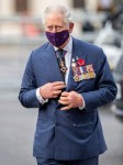 The Prince of Wales and The Duchess of Cornwall Attend An Armistice Day Service At Westminster Abbey