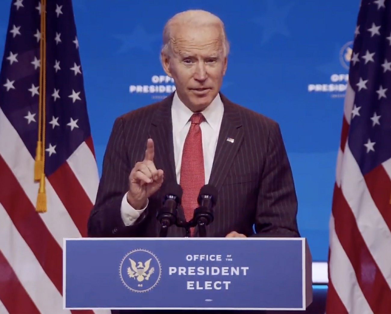 Joe Biden Meets Virtually with members of the National Governors Association