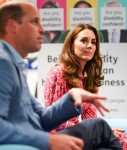 Britain's Prince William and Catherine, Duchess of Cambridge speak to employers, at the London Bridge Jobcentre, in London