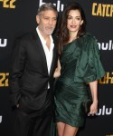 George Clooney, Amal Clooney attends The premiere of "Catch-22" in Los Angeles