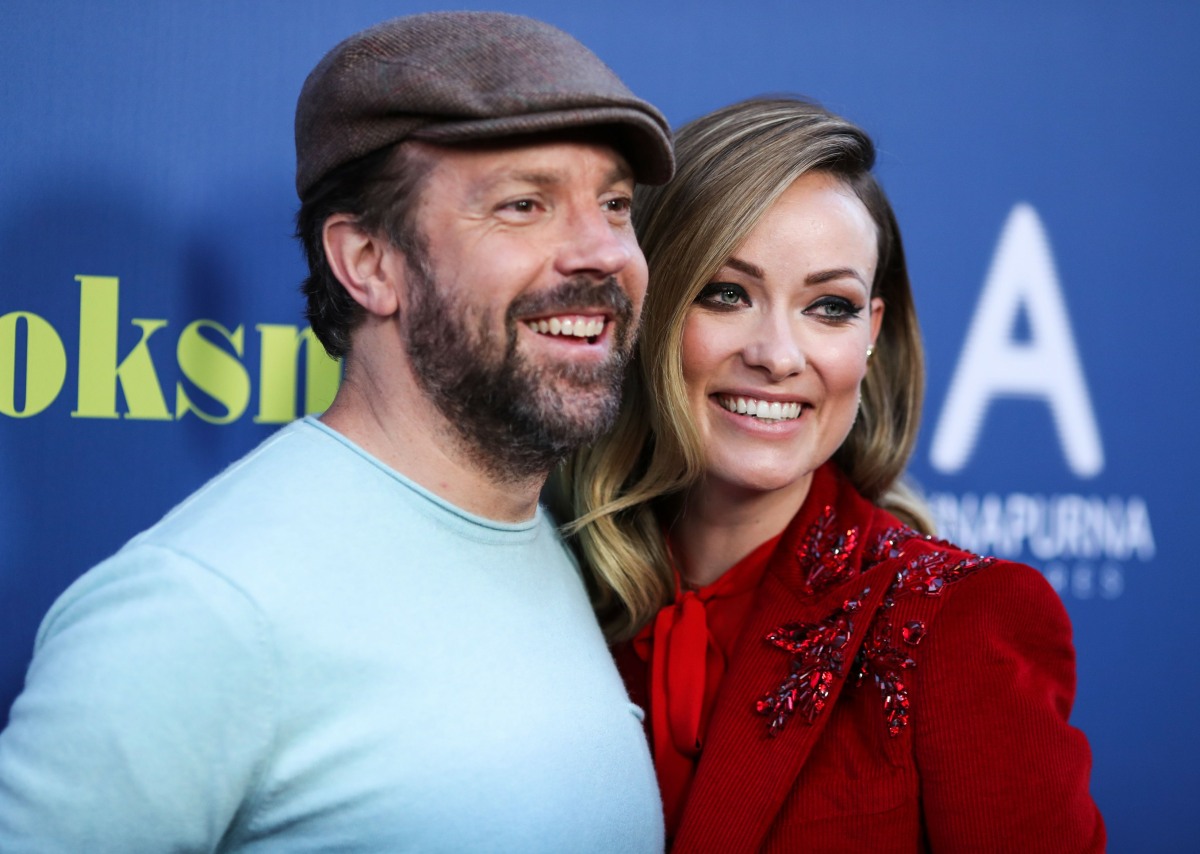 Actor Jason Sudeikis and wife/actress Olivia Wilde arrive at the Los Angeles Special Screening Of Annapurna Pictures' 'Booksmart' held at the Ace Hotel on May 13, 2019 in Los Angeles, California, United States. (Photo by Xavier Collin/Image Press Agency)