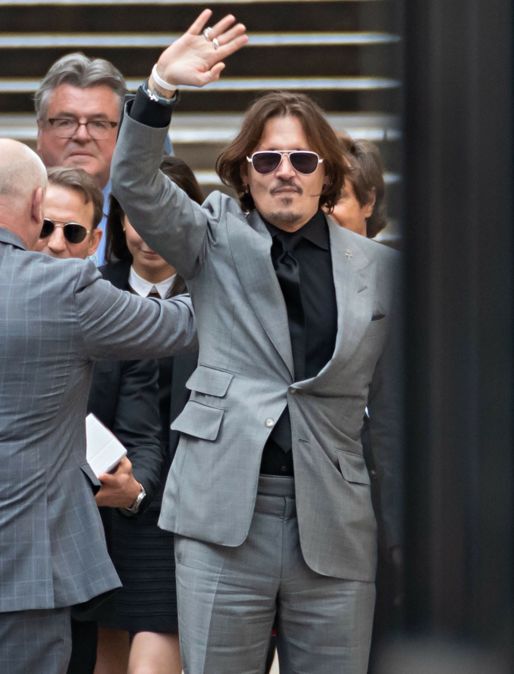 Johnny Depp at The Royal Courts of Justice, London, UK - 28 July 2020