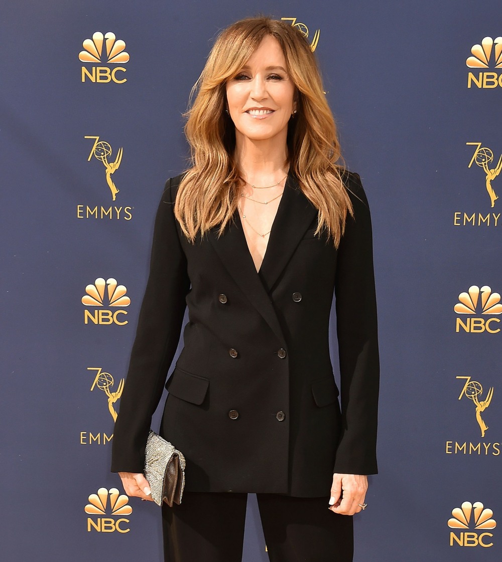 Felicity Huffman at the 70th Emmy Awards in Los Angeles