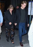 Taylor Swift and Joe Alwyn seen leaving the SNL After Party at Zuma