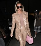 Khloe Kardashian has dinner at Carousel restaurant in Glendale