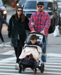 Justin Timberlake and Jessica Biel enjoy a family lunch