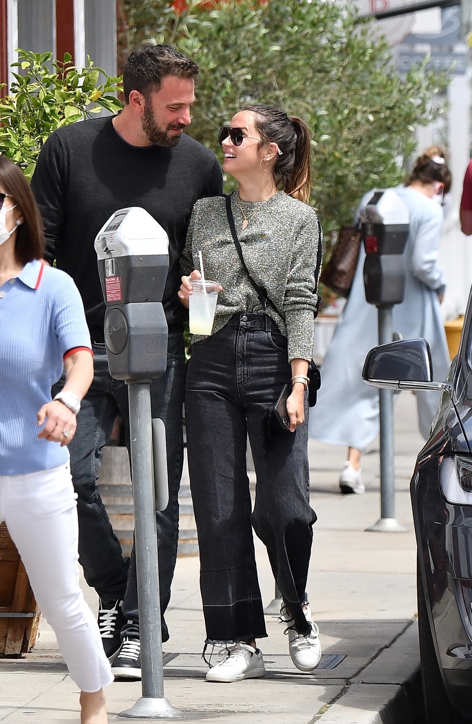 Ben Affleck and Ana de Armas go out for lunch together at the Brentwood Country Mart