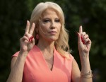 Kellyanne Conway Speaks to Reporters