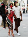 Cardi B and husband Offset go shopping at Rodeo Dr