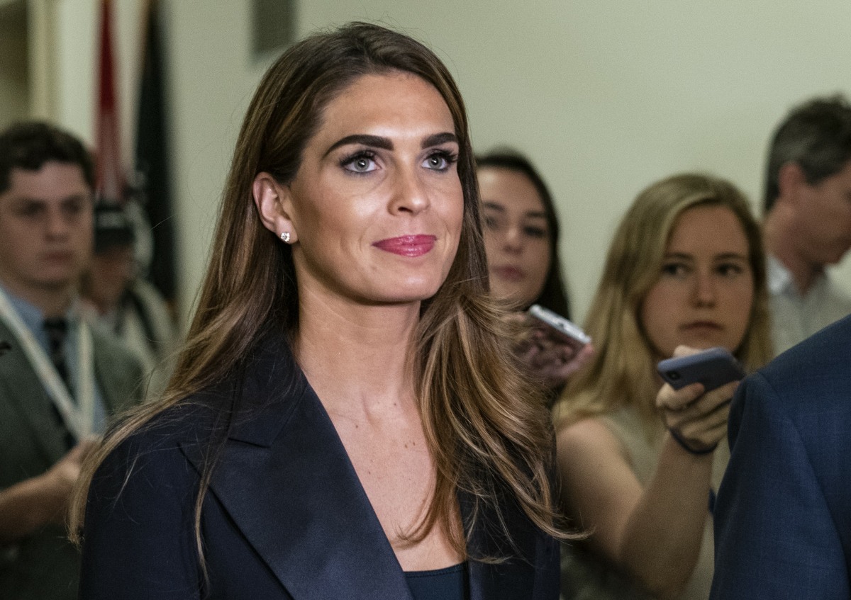 Hope Hicks meets with members of Congress