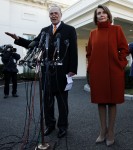 Schumer and Pelosi Meet Press at the White House