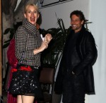 Ioan Gruffudd seen with his wife Alice Evans at Chateau Marmont, LA