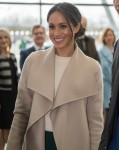 Prince Harry and Meghan Markle visited the Eikon Centre, where they attended an event to mark the second year of youth-led peace-building initiative Amazing the Space.  Funded by Cooperation Ireland and launched by Prince Harry in September 2017, Amazing