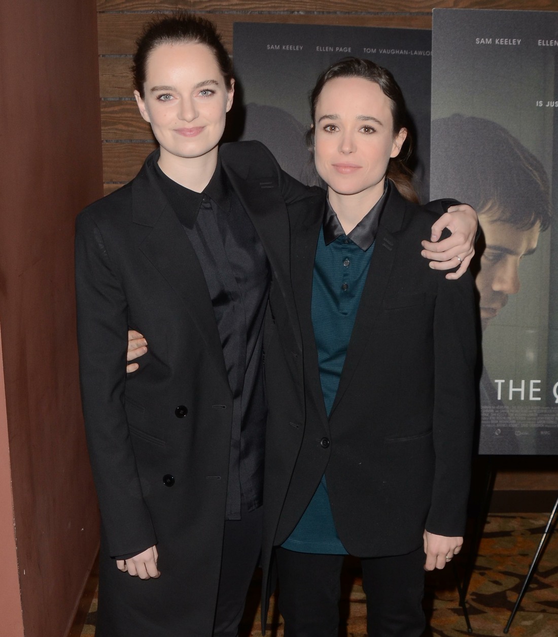 Emma Portner, Ellen Page  at "The Cured"....