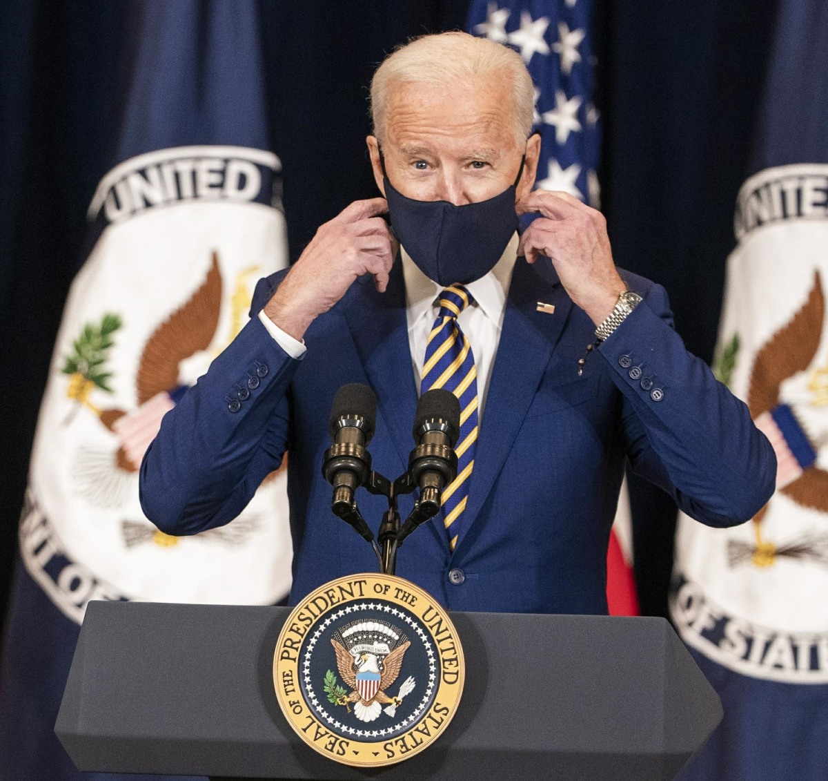 Biden Visits the Department of State