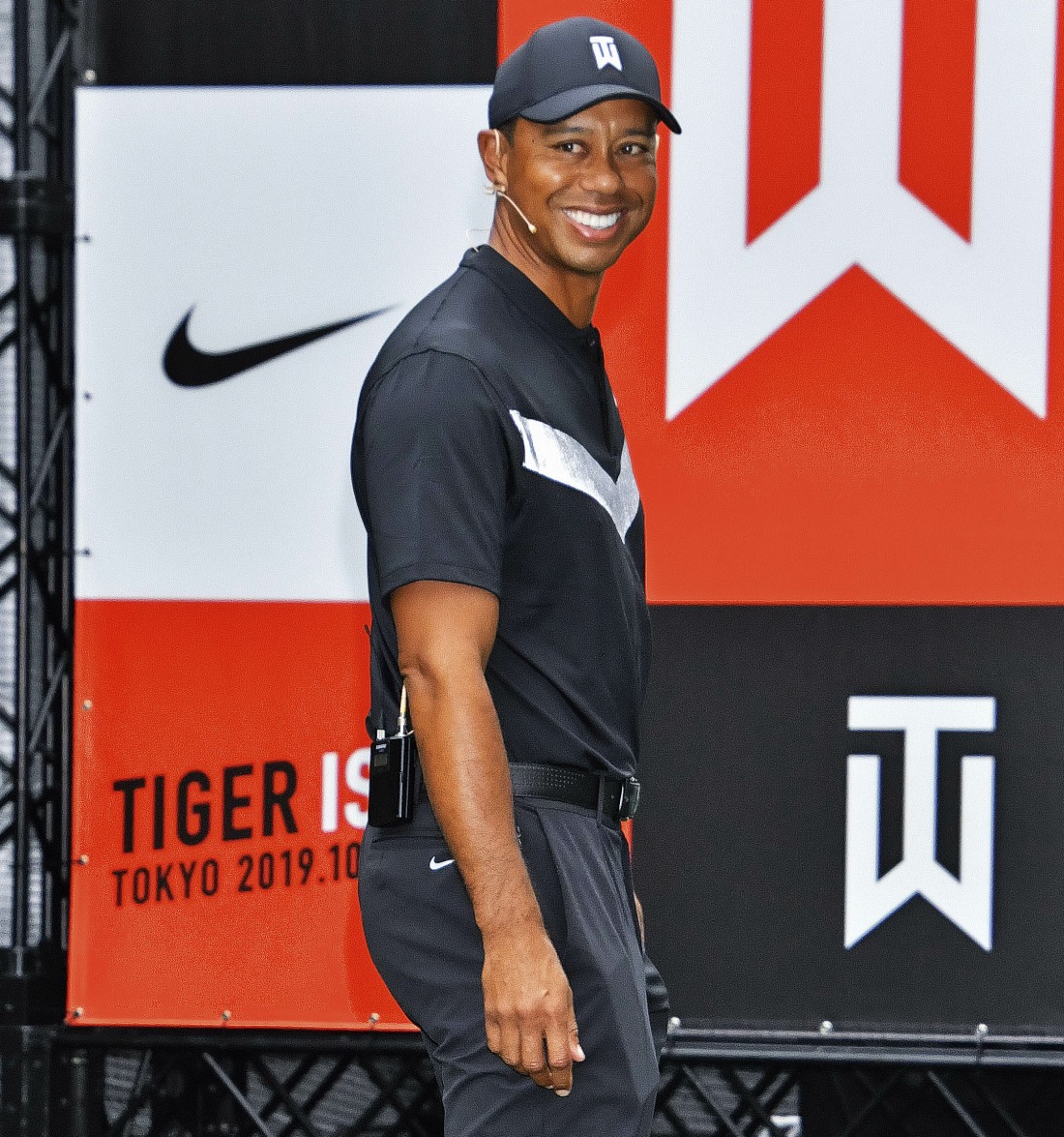 Tiger Woods in Tokyo