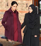 Meghan, Duchess of Sussex is all smiles at the Hubb Community Kitchen in London