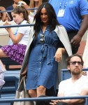 Meghan Markle in the stands of the women's final at the US Open 2019 tournament in New York