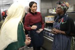 The Duchess Of Sussex Visits The Hubb Community Kitchen