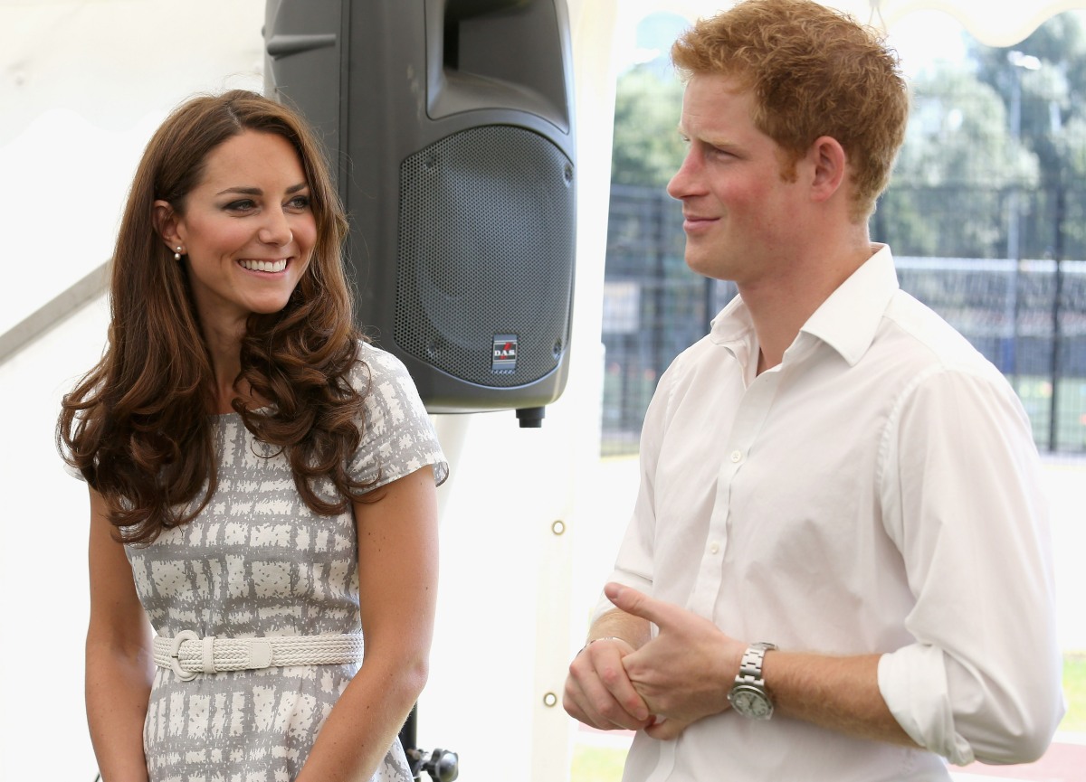 The Duke And Duchess Of Cambridge And Prince Harry Visit Bacon's College