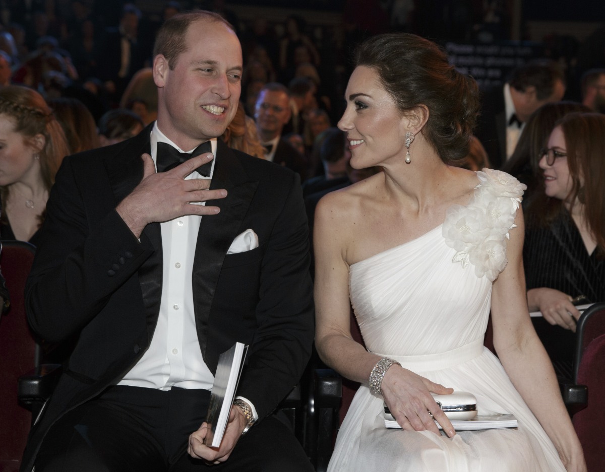 Duke and Duchess of Cambridge at BAFTAs
