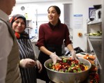 The Duchess Of Sussex Visits The Hubb Community Kitchen